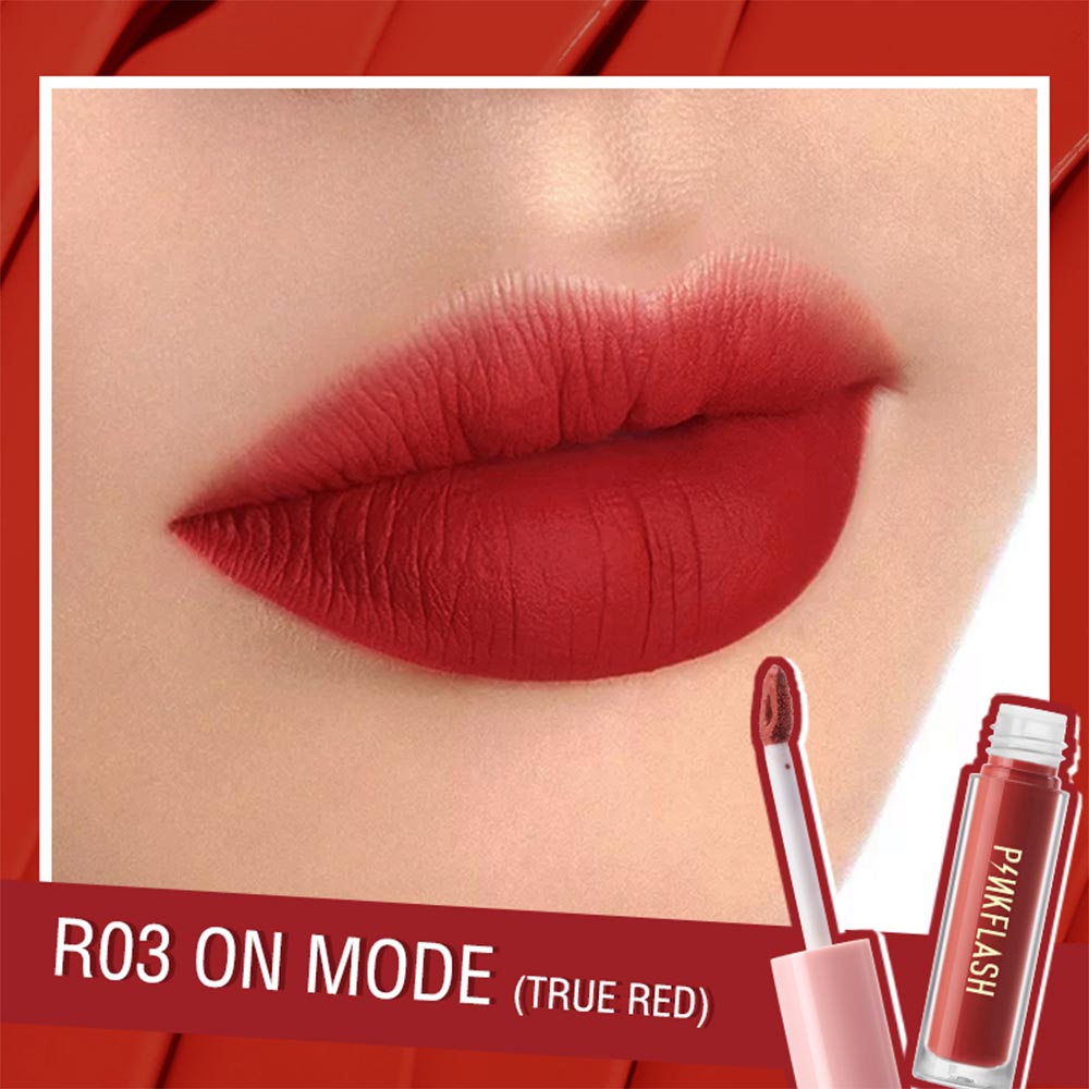 PinkFlash Red Series Lipstick – 4 Pcs
